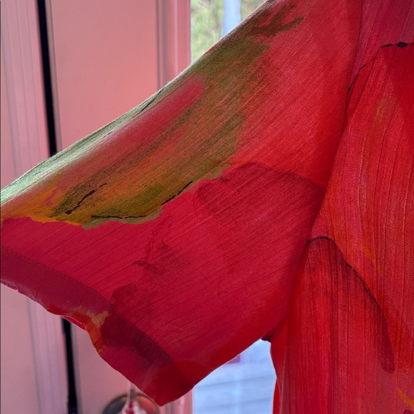 Vintage Carole Little blouse - Size 14 - Picture 4 of 5